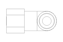 Winkelverschraubung L 6 R1/8" A4 DIN2353