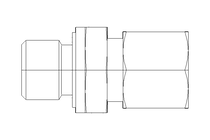 Rohrverschraubung L 8 G1/4" 1.4571