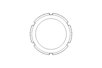 COUPLING NUT    F 80 DIN 11851