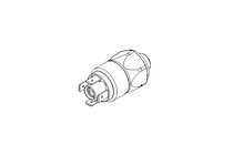 Diaphragm pressure switch  0.5-5 bar