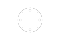 Flange DN80 PN16 1.0460 DIN EN 1092-1