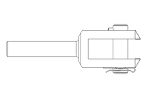 Cabeça de forquilha SGA-M12 6523