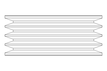 POLEA PARA CORREA TRAPEZOIDAL