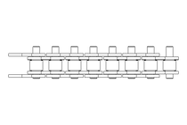 Corrente de rolo 08B-1 1/2 x 5/16