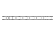 Rollenkette 10B-1 32 Glieder DIN 8187