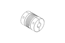 Kupplung Helical 2 Nm