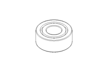 Deep groove ball bearing 4203 17x40x16