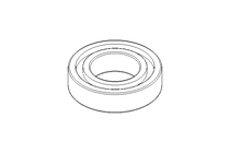 Deep groove ball bearing 6005 2RS 25x47