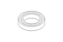 Deep groove ball bearing 6010 2RS 50x80