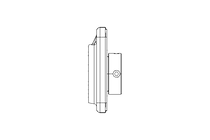 FLANGE BEARING   PCSK 40     40X121X44,8