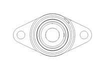 FLANGE BEARING   PCJT 20