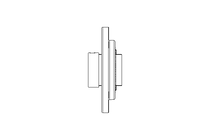 Flange bearing RME FA125.8 40x145x56.3