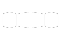 Dado esagonale M24x1,5 A2 DIN439