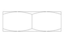 Hexagon nut M24x1.5 A2 DIN439