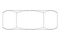 Tuerca hexagonal M2,5 A2 DIN934