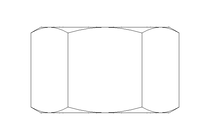 Dado esagonale M12x1 A2 DIN934