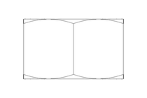 Porca sextavada M12x1,5 St-Zn DIN934