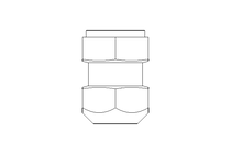 Boccola filettata R M6x12,8 MS DIN16903