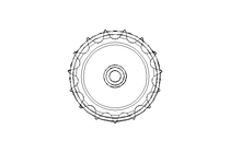 RODILLO  D=80X3/    EL=1040