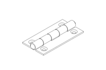 Scharnier 80x42 A2