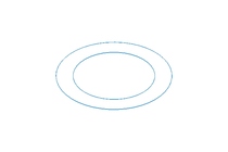 Passscheibe 17x24x0,1 A2 DIN988