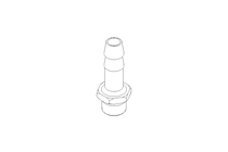 Conector para mangueira G1/4" DN9 Ms