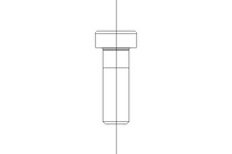 Cap screw M10x30 A2 70 DIN6912