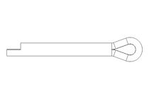 COTTER PIN 1.6X10 A2 DIN 94