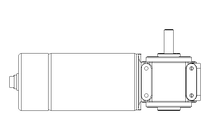 Worm gear motor 0.057kW