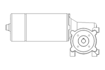 Worm gear motor 0.057kW