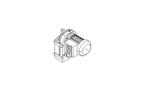 Flachgetriebemotor 0,25kW 41 1/min