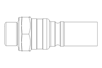 Plug BSP male thread  SPI 09  G 3/8"