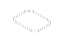 GASKET G/R165 GZ-26E EPDM Shore A 50