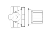 Druckregler 0,4-10 bar