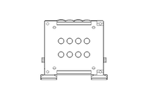 Ventilinsel 2-fach