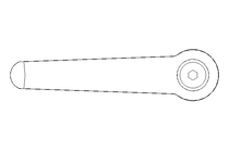 ALAVANCA DE APERTO GN300.1-63-M8x40-LJ