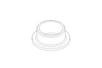 Plain bearing bush GFM 10x12x16x6x1