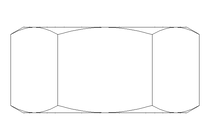 Tuerca hexagonal M8 A2 DIN934