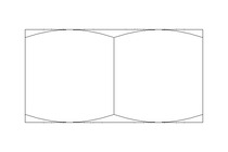 Tuerca hexagonal M8 A2 DIN934