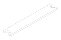 Leaf spring L=52 B=7.9 S=1.5