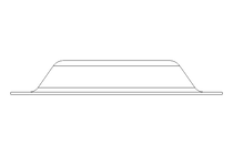 Membrane/diaphragm D=50 L/H=8 EPDM