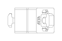 Conector 45° 30x30 para perfil