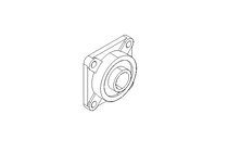 Flange bearing UCF 35/42.9x117