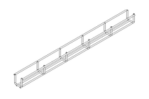 Gitterrinne 40x40x3000 mm