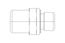 Einschraubstutzen L 6 G1/8" Niro ISO8434