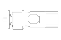 Motorreductor coaxial 2,2kW 92 1/min