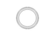 Junta GLYD ring RG 40x52x5,6 PTFE