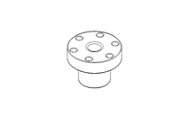 Tuerca con rosca TR16x4 PA