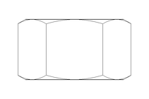 Hexagon nut M16 A4 DIN934