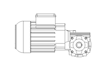 Motor engrenagem sem fim 0,55kW 74 1/min